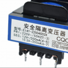 фото трансформатор EI41 in 220v, out 12v-200mA/12V-200mA TR9