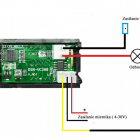 фото индикатор постоянного тока, вольтметра 0-100V10A MOD20