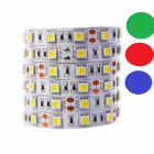 фото LED лента открытая, 10мм, SMD 5050, 60 LED/m, 12V, красный, зеленый и синий 1м LED-7