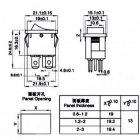 фото переключатель KCD1-4 10A250V 420